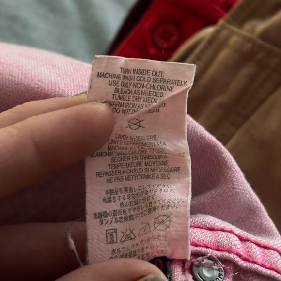 Volcom Women's Pink Ombre High Rise Skinny Jeans Legging Fit - Picture 5 of 11